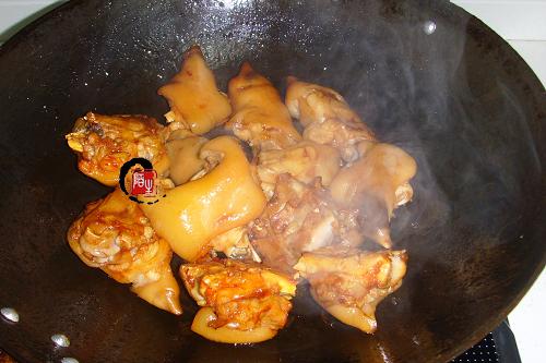 红烧猪蹄的做法