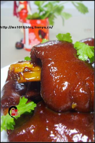 红烧猪蹄的做法