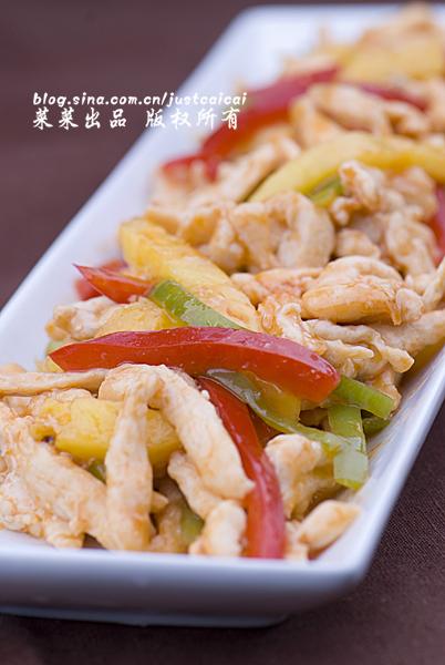 番茄菠萝鸡的做法