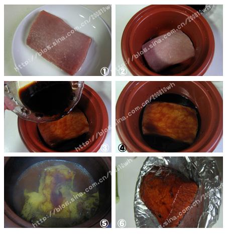 酱油叉烧肉的做法