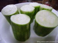 肉末蒸丝瓜的做法