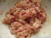 肉末蒸丝瓜的做法