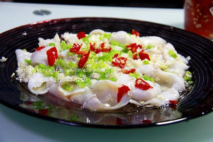 葱油黑鱼片的做法