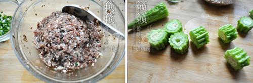 苦瓜酿的做法