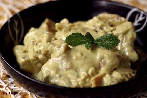 橘香南乳炖牛腩的做法