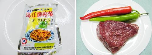 榨菜牛柳盖浇饭的做法