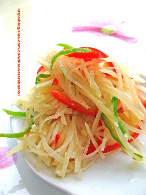 醋溜洋芋丝的做法