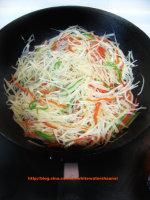 醋溜洋芋丝的做法