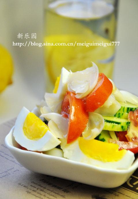 百合沙拉的做法