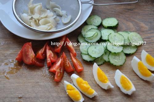 百合沙拉的做法