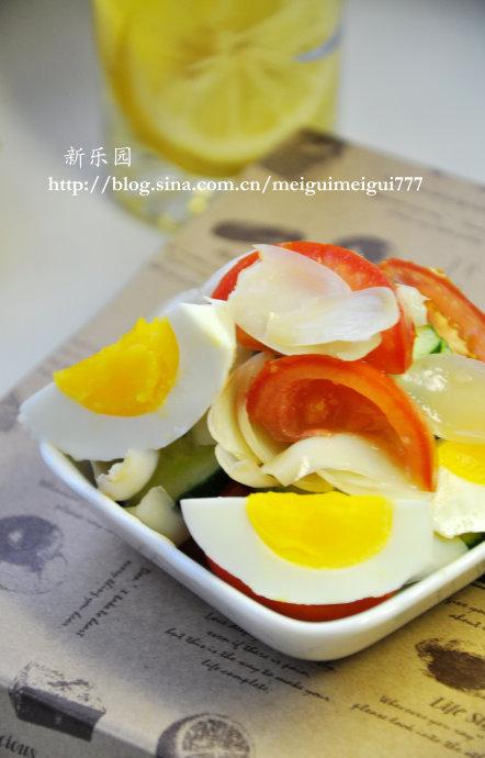 百合沙拉的做法