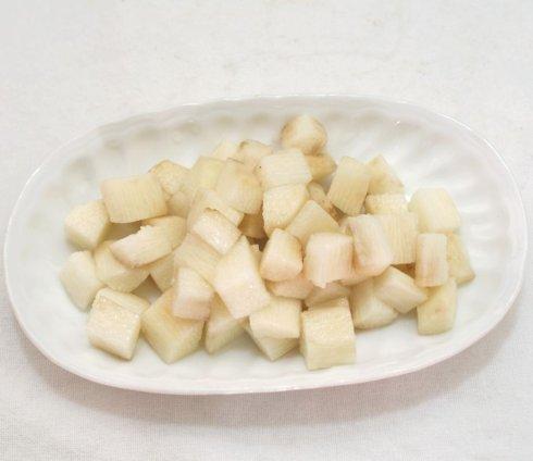 山药炒芥蓝的做法