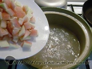 西瓜皮排骨汤的做法