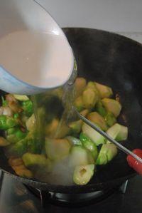 儿菜炒肉片的做法