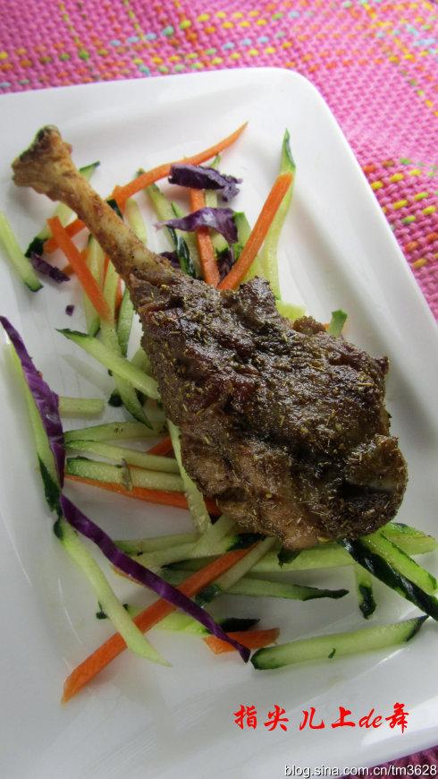 孜然寸骨的做法