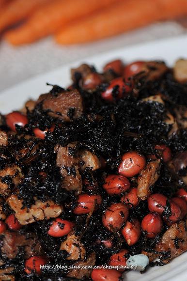 肉臊子霉干菜的做法