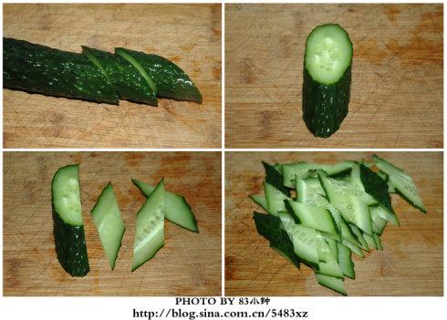 蒜香黄瓜的做法