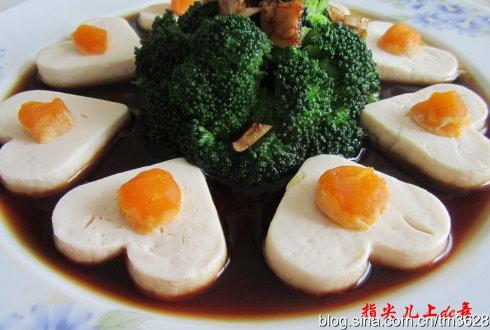 蛋黄豆腐花的做法