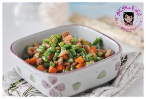 豆角小炒肉的做法