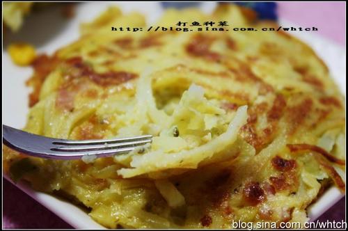 奶香土豆丝饼的做法