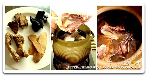 四物番鸭汤的做法