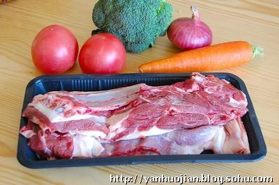 蔬菜炖羊排的做法