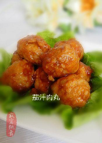 茄汁肉丸的做法