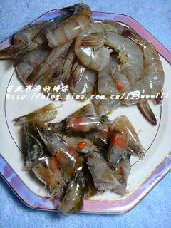 虾油炒白菜叶的做法