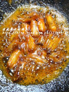 虾油炒白菜叶的做法