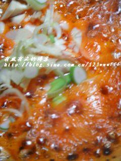 虾油炒白菜叶的做法