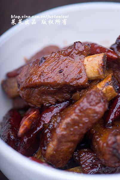 红烧辣排骨的做法