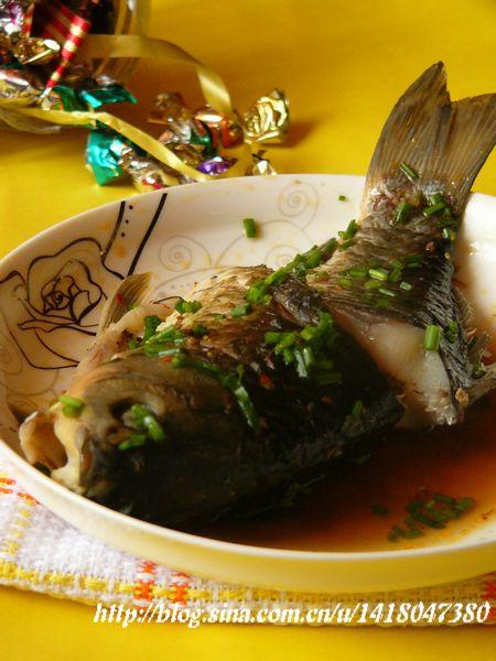 电饭锅蒸鲫鱼的做法