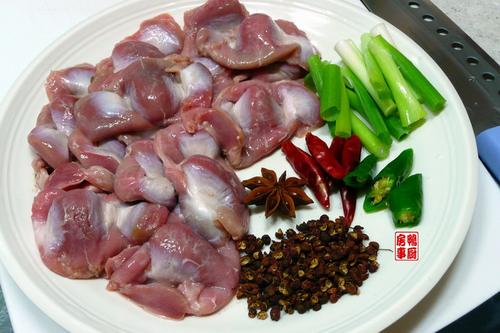 盐水鸡胗的做法
