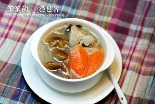 茶树菇双骨汤的做法