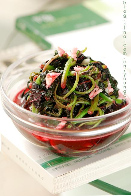 素炒苋菜的做法