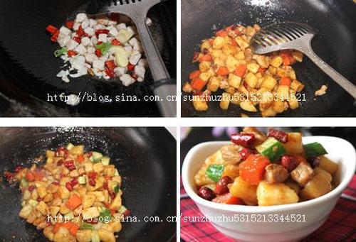 宫保土豆的做法