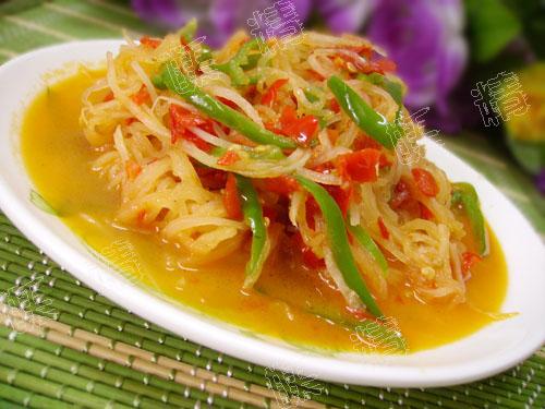 剁椒萝卜丝的做法