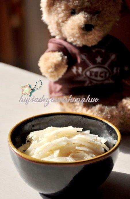 凉拌酸辣洋姜的做法