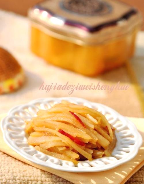 凉拌酸辣洋姜的做法