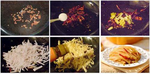 凉拌酸辣洋姜的做法