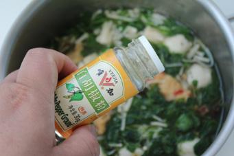 菌菇草头汤的做法