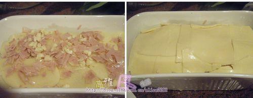 千层火腿马铃薯的做法