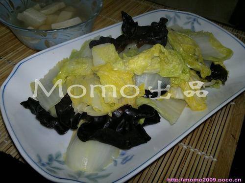 木耳娃娃菜的做法