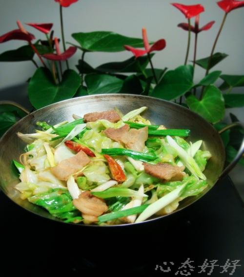 干锅手撕包菜的做法