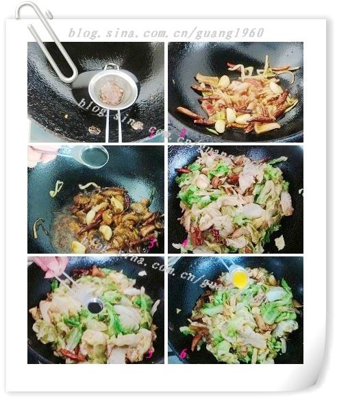 干锅手撕包菜的做法