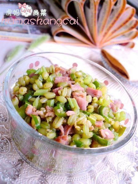 培根麦仁的做法