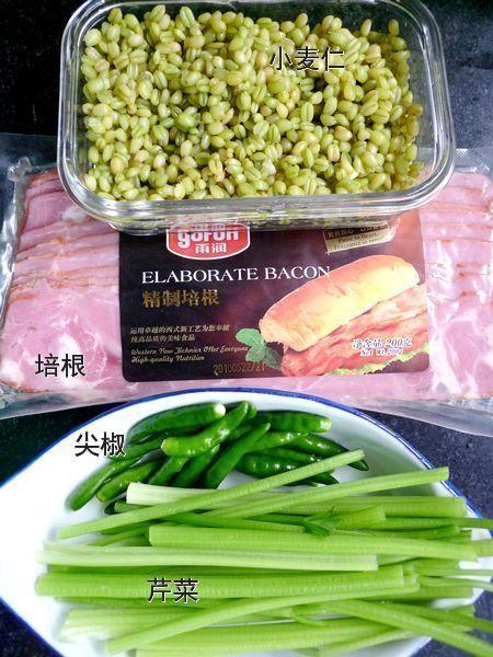 培根麦仁的做法
