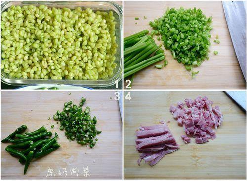 培根麦仁的做法