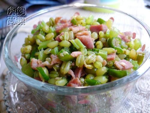 培根麦仁的做法