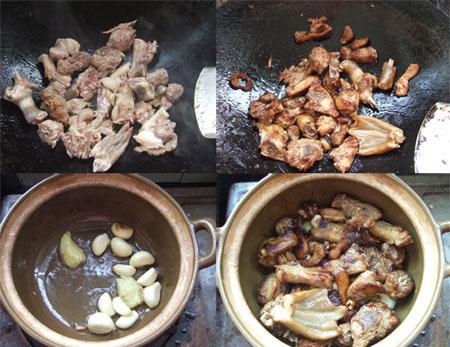 腐竹煲仔焖鹅的做法